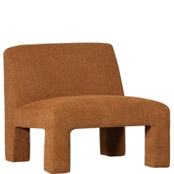 Wohnen Design Sessel in Ocker meliert - Serasmus