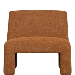 Wohnen Design Sessel in Ocker meliert - Serasmus