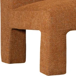 Wohnen Design Sessel in Ocker meliert - Serasmus