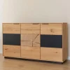 Design Sideboard aus Eiche und Glas - Masicuri^Wohnen Hot