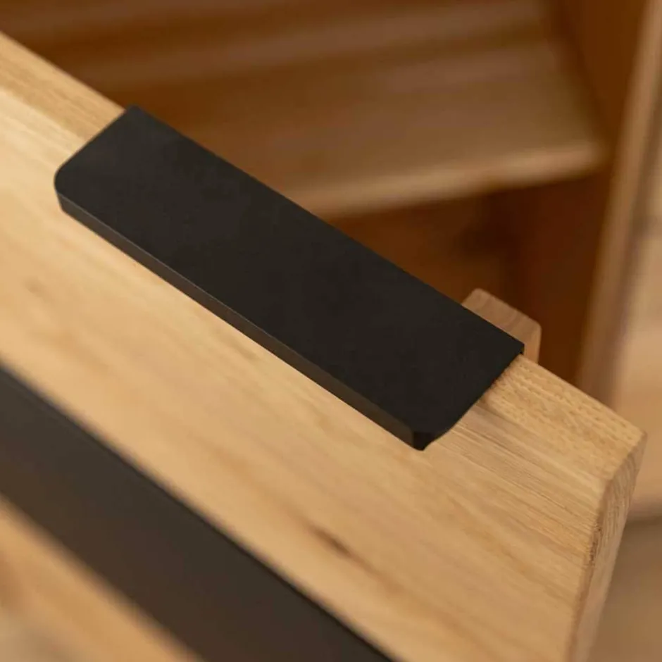 Design Sideboard aus Eiche und Glas - Masicuri^Wohnen Hot