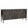 Wohnen Design Sideboard in Walnuss Braun - Solu