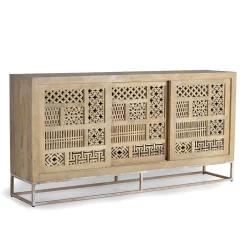 Wohnen Design Sideboard mit Ethno Flair - Valuta
