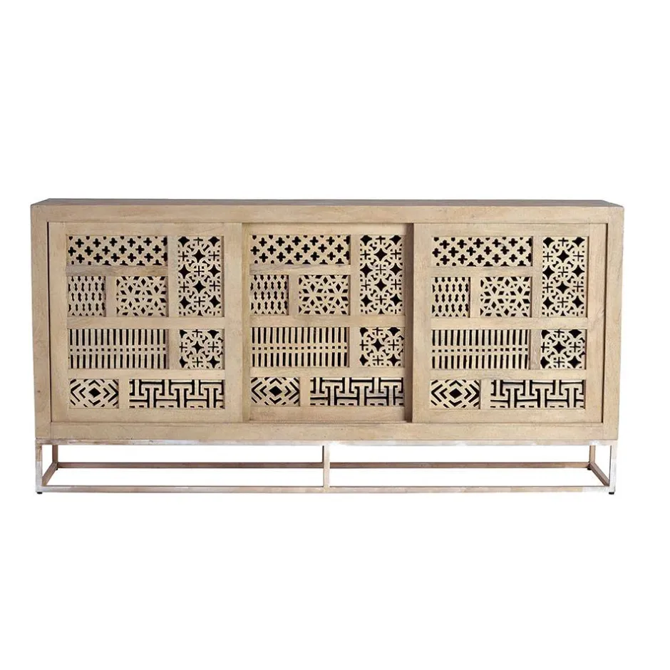 Wohnen Design Sideboard mit Ethno Flair - Valuta