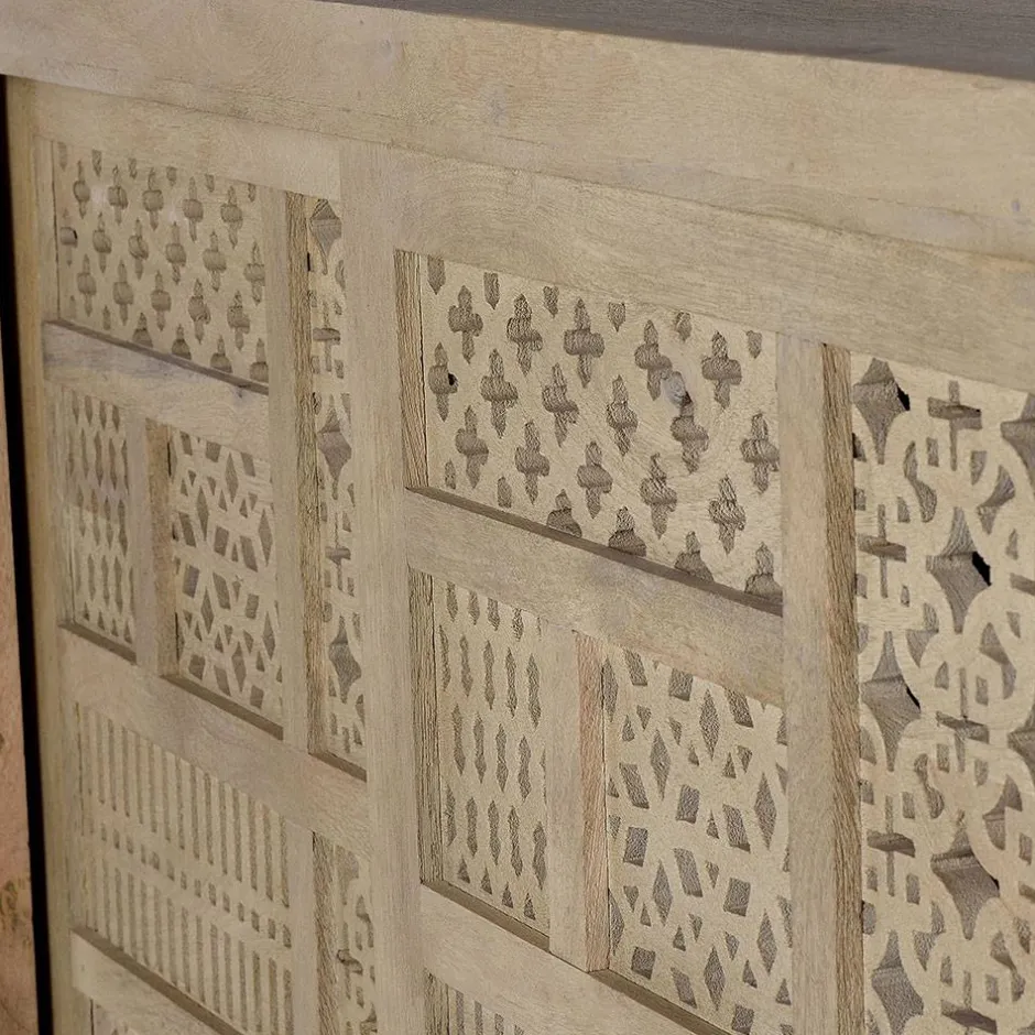 Wohnen Design Sideboard mit Ethno Flair - Valuta