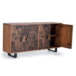 Design Sideboard mit Schnitzerei und Lack - Marcel^Wohnen Online