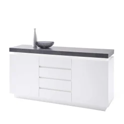 Wohnen Design Sideboard Rebelvo mit dimmbarer LED Beleuchtung