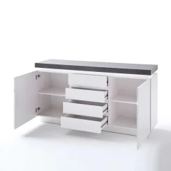 Wohnen Design Sideboard Rebelvo mit dimmbarer LED Beleuchtung