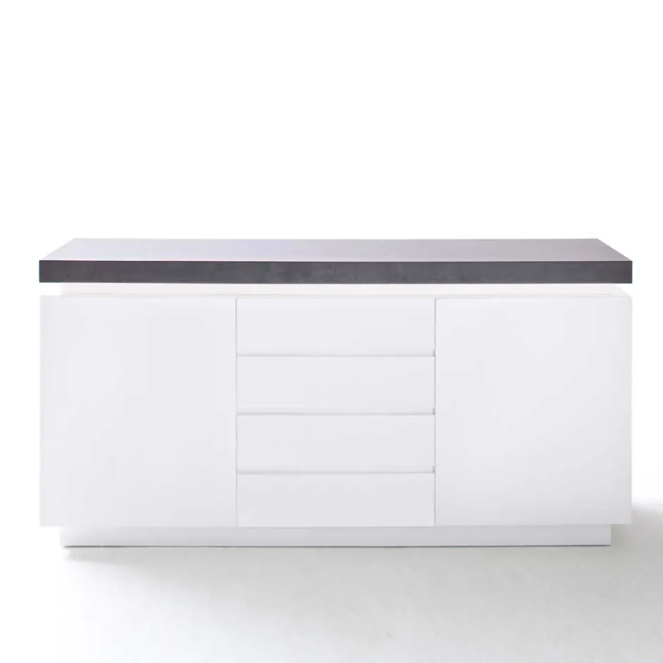 Wohnen Design Sideboard Rebelvo mit dimmbarer LED Beleuchtung