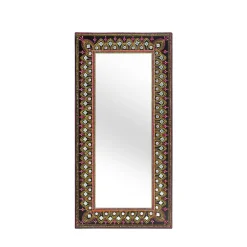 Wohnen Design Spiegel mit handbemaltem Rahmen - Noro