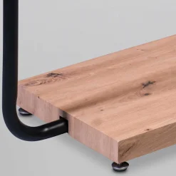 Design Standgarderobe in Schwarz mit Wildeiche - Veneziana^Wohnen Online