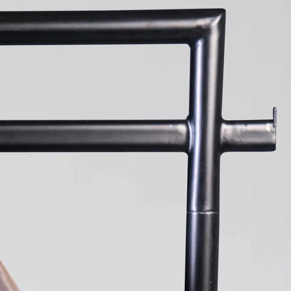 Design Standgarderobe in Schwarz mit Wildeiche - Veneziana^Wohnen Online