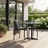 Wohnen Design Stapelstühle in Schwarz - Live (4er Set)
