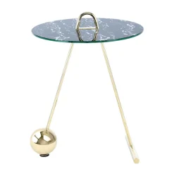 Design Tischchen in Schwarz & Gold - Chiceria^Wohnen Best