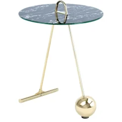 Design Tischchen in Schwarz & Gold - Chiceria^Wohnen Best