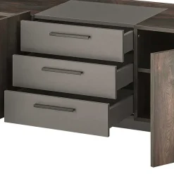 Design TV Anbauwand Möbelset - Mundo (vierteilig)^Wohnen New