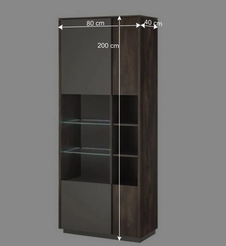 Design TV Anbauwand Möbelset - Mundo (vierteilig)^Wohnen New