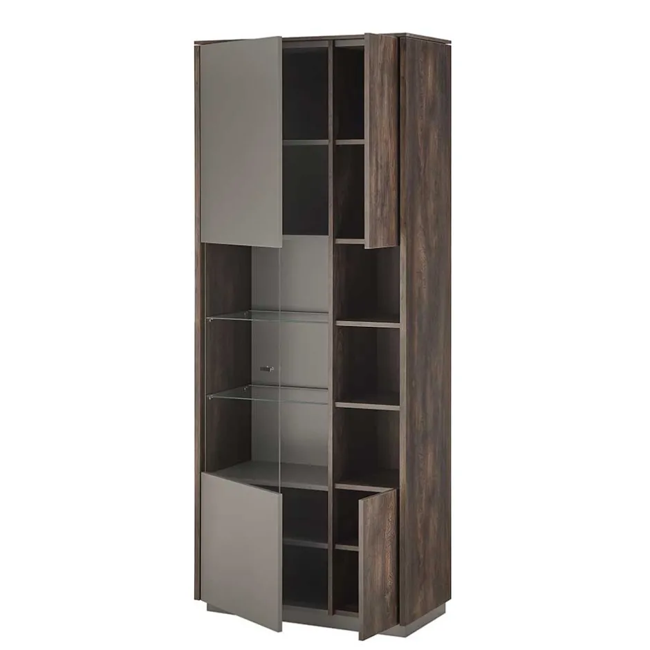 Design TV Anbauwand Möbelset - Mundo (vierteilig)^Wohnen New