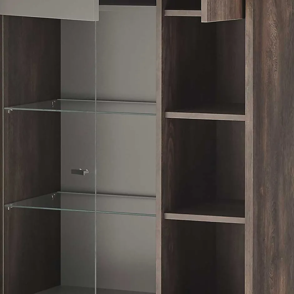 Design TV Anbauwand Möbelset - Mundo (vierteilig)^Wohnen New