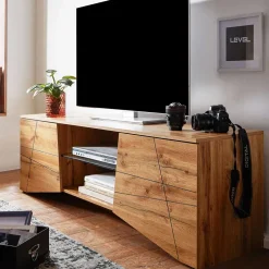 Wohnen Design TV Board in Eiche Optik - Senba