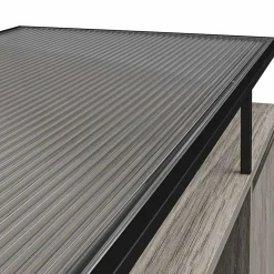 Wohnen Design TV Kommode in Eiche Grau - Midland