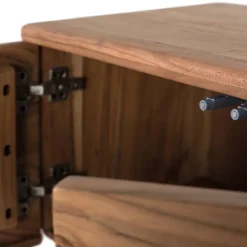 Wohnen Design TV Lowboard aus Akazie Massivholz - Endra