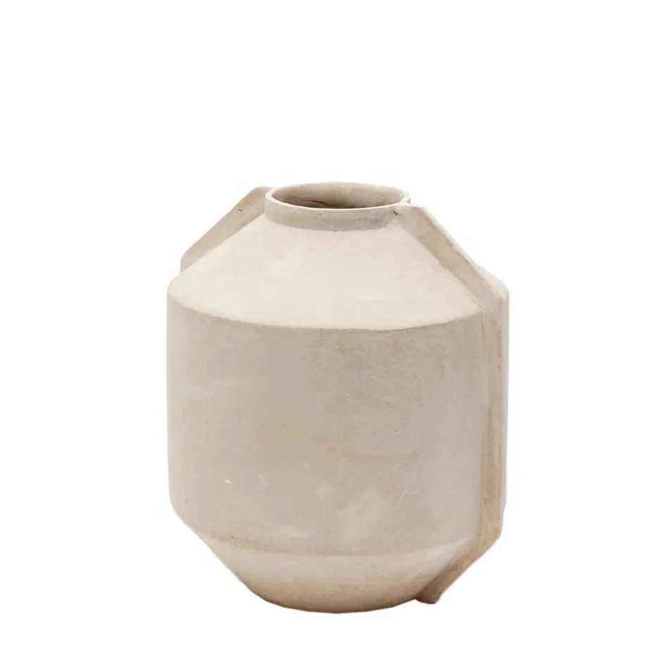 Design Vase aus Papier Pappmache - Lylian^Wohnen Outlet