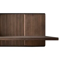 Design Wandboard in Braun geölt - Malawi^Wohnen Discount