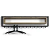 Wohnen Design Wandgarderobe aus Eiche & Stahl - Acke