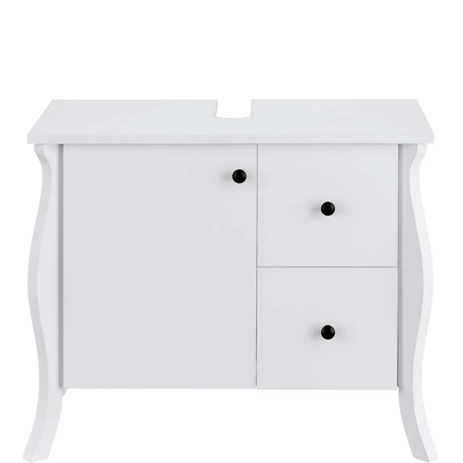 Wohnen Design Waschbecken-Unterschrank in Weiß - Besi