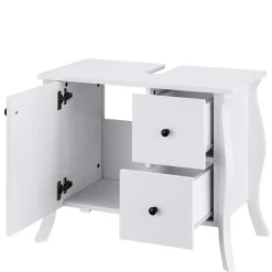 Wohnen Design Waschbecken-Unterschrank in Weiß - Besi