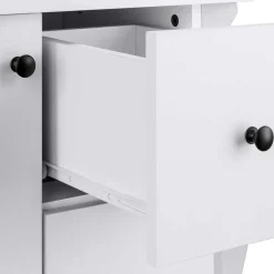 Wohnen Design Waschbecken-Unterschrank in Weiß - Besi