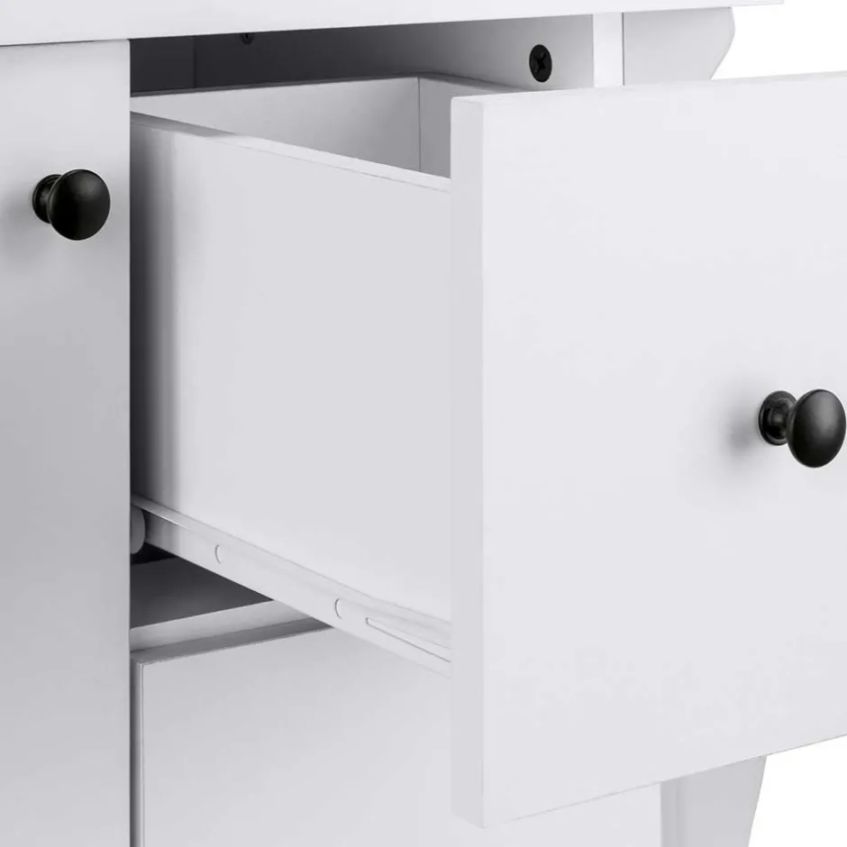 Wohnen Design Waschbecken-Unterschrank in Weiß - Besi