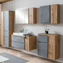 Design Waschtisch mit Aufsatzbecken - Mia^Wohnen Discount