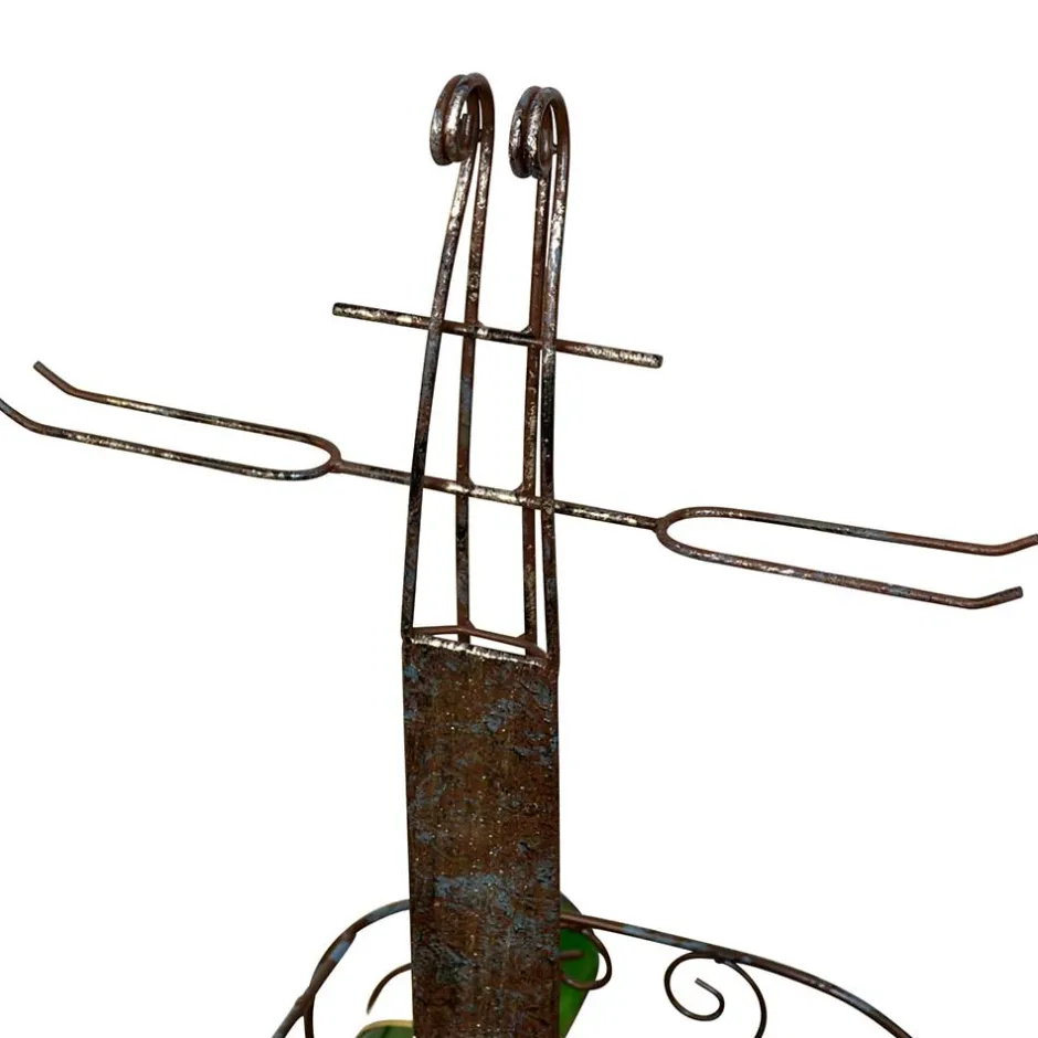 Wohnen Design Weinregal in Kontrabass Optik - Claudio