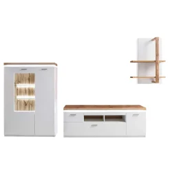 Design Wohnkombination mit Licht - Caldri (dreiteilig)^Wohnen