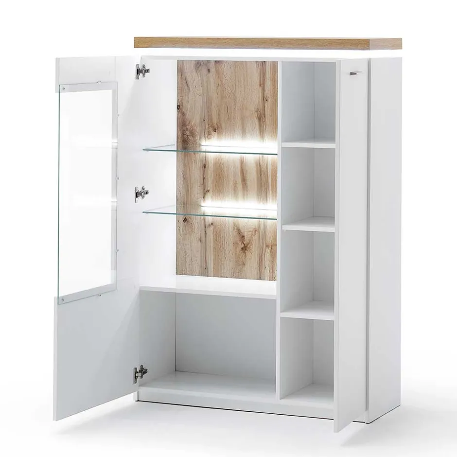 Design Wohnkombination mit Licht - Caldri (dreiteilig)^Wohnen