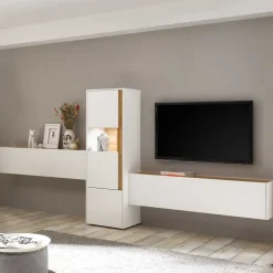 Design Wohnwand 350 cm breit - Nonessia I (dreiteilig)^Wohnen Clearance