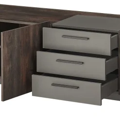 Wohnen Design Wohnwand Kombi modern - Mundo (dreiteilig)