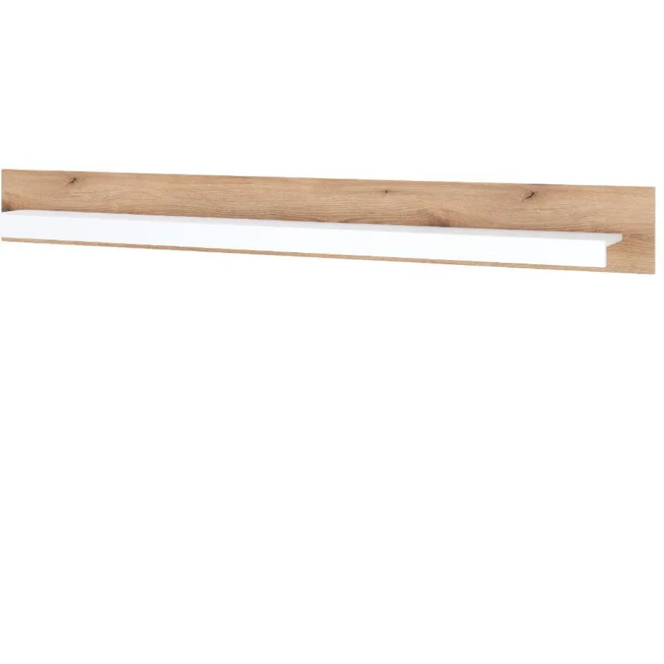 Design Wohnwand Set in Mattweiß - Adejano (dreiteilig)^Wohnen New