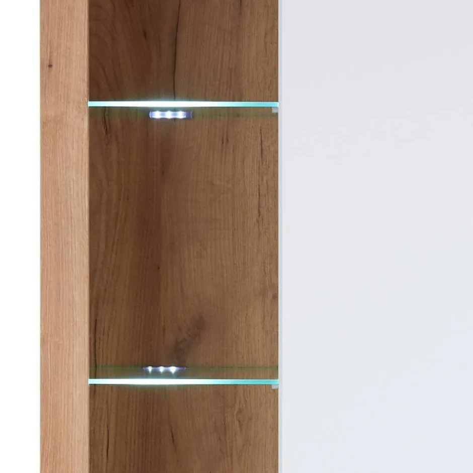 Design Wohnwand Set in Mattweiß - Adejano (dreiteilig)^Wohnen New