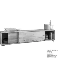 Wohnen Design Wohnzimmermöbel Set - Sinta (dreiteilig)