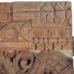 Design Wohnzimmerschrank aus Mangoholz rustikal - Lacid^Wohnen Outlet