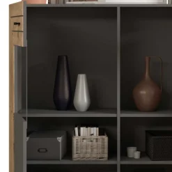 Wohnen Design Wohnzimmerschrank mit Glaseinsätzen - Scarlett