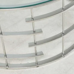 Design Wohnzimmertisch aus Klarglas - Oradea^Wohnen Clearance