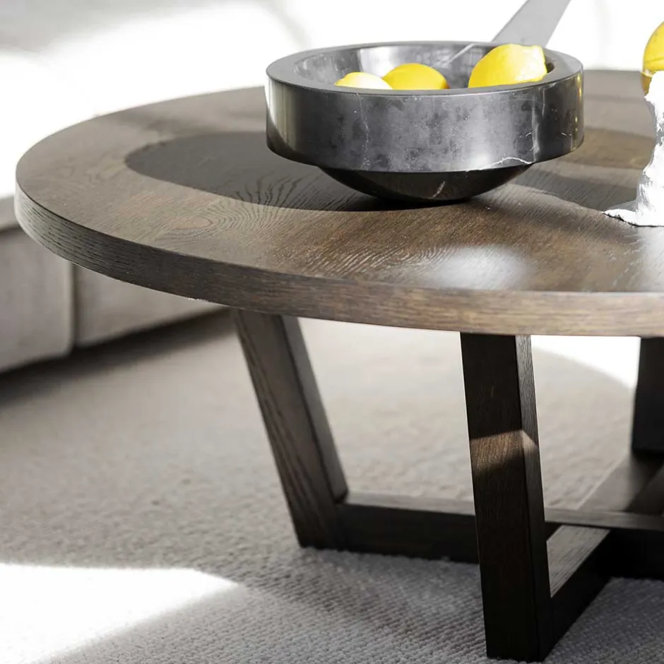 Wohnen Design Wohnzimmertisch in Braun - Cazama