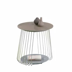 Wohnen Design Wohnzimmertisch in Taupe - Denna