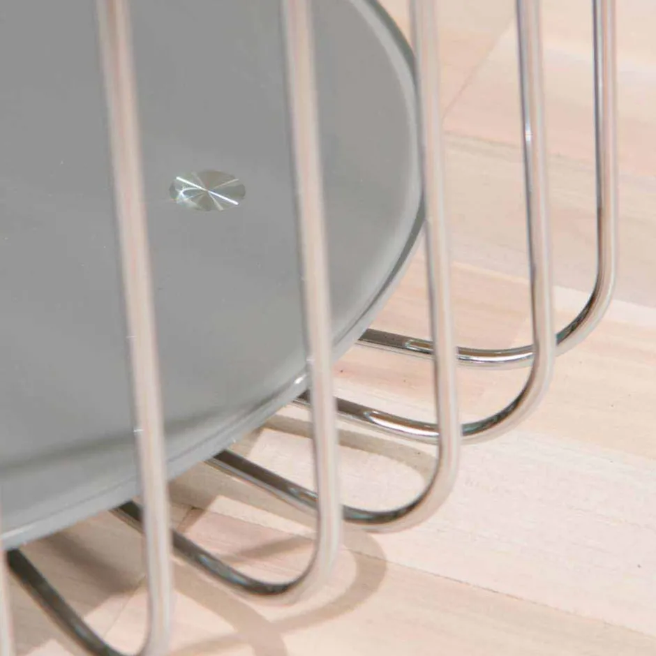 Wohnen Design Wohnzimmertisch in Taupe - Denna