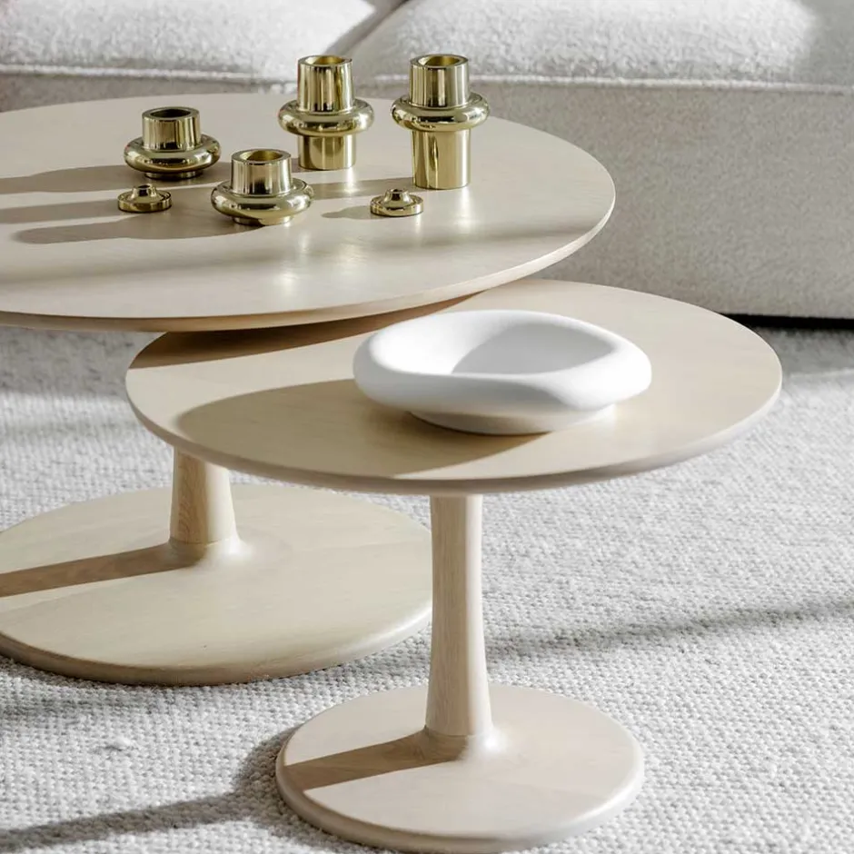 Design Wohnzimmertisch mit Tellerfuß - Burgos^Wohnen Sale