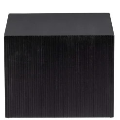 Wohnen Design Zweisatz Beistelltisch in Schwarz - Canpur (zweiteilig)